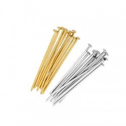 Stainless Steel 304 Head Pin 25mm/0.7mm