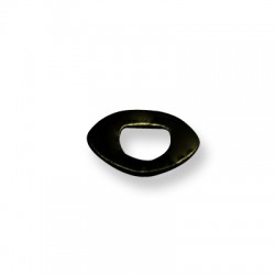 Ceramic Slider Eye w/ Enamel for Regaliz Cord 5mm (Ø11x8mm)