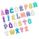 Acrylic Charm Letters Latin Alphabet 11mm