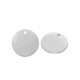 Stainless Steel 304 Charm Round 15mm/0.8mm (Ø1.5mm)