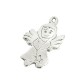 Colgante de Plata 925 Ángel 20x13mm