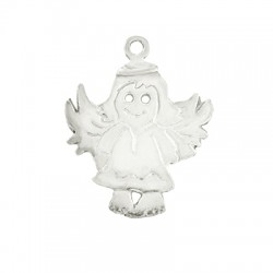 Silver 925 Lucky Charm Angel 20mm