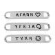 Stainless Steel 304 Lucky Tag Wishes 30x5mm