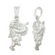 Colgante de Plata 925 Ángel con Arpa 20x11mm