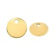 Breloque Ronde 8mm en Acier Inoxydable 304