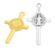 Zamak Charm Cross 13x20mm