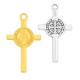 Zamak Charm Cross 13x20mm