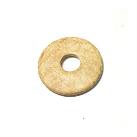Passante Ciondolo Disco in Ceramica Dipinta a Freddo 33mm (Ø 10mm)