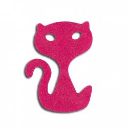 Gatto in Feltro 54x43mm