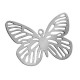 Brass Filigree Butterfly (Laser Cut) 29x12mm