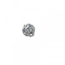 Boule en Laiton avec Strass 8 mm