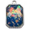 Rodio/Blu Multicolore