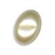 Perla ABS Ovale Flat Back 18x25mm