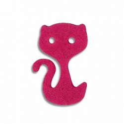 Chat en Feutre 32 x 25 mm