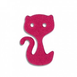 Felt Cat 32x25mm