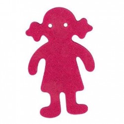 Felt Girl 53x32mm