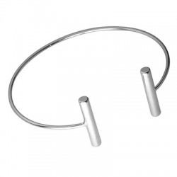 Bracelet en Métal/Laiton 60mm avec 2 barres