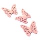 Colgante de Metal Zamak Pintado Mariposa 19.5x15mm