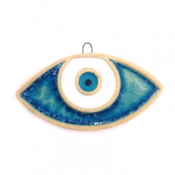 Enamel Ceramic Pendant Eye with Enamel 91x48mm