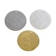 Brass Pendant Round 25mm