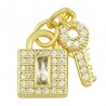 Gold/ Transparent