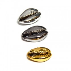 Conchiglia Naturale Metallizzata 12x20mm