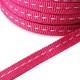 Nastro Sintetico Grosgrain con Cucitura 6mm