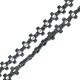 Hematite Slider Cross 6mm (Ø0.8mm) (64pcs) (40cm)