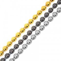 Steel Chain Round Flat 6mm