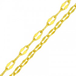 Brass Chain 2.3x4.2mm