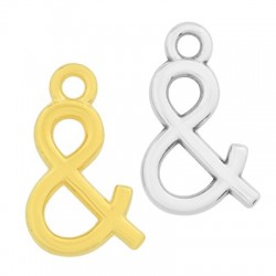 Zamak Charm & Symbol 12x10mm