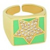 Dorado/ Verde/ Transparente