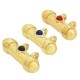 Tubo in Ottone con Zirconi 19x6mm