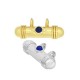 Zircon Brass Tube 19x6mm