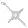 Rhodium/ Transparent