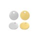 Breloque Ronde 6mm/0.8mm (Ø1.2mm) en Acier Inoxydable 304