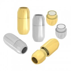 Fermoir Aimanté 7x15mm (Ø3.2mm) en Acier Inoxydable 304