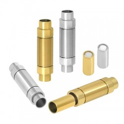 Ανοξείδωτο Ατσάλι 304 Μαγνητικό Κούμπωμα 22x6mm Ø3.2mm