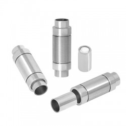 Fermoir Aimanté 23x7mm (Ø4.2mm) en Acier Inoxydable 304