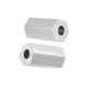 Passante Esagono in Acciaio Inossidabile 304 15x8mm (Ø3mm)