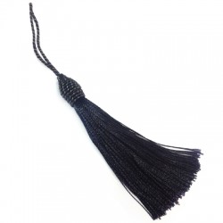 Polyester Tassel with Twisted Cap ~90mm