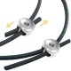 Brass Clasp with Rubber 6mm/9mm Ø1.8mm & Setting for PP24