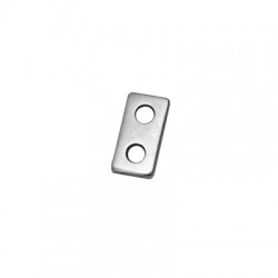 Zamak Slider Double Rectangular 10x5mm (Ø 2mm)