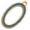 24K Gold Plated/Blue