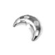 Lune en Argent 925 13 x 22 mm