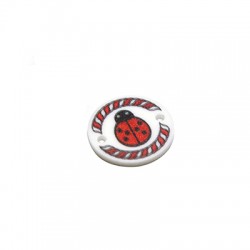 Plexi Acrylic Connector Ladybug March  20mm