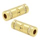 Tubo de Metal Latón con Circonitas 6x18mm (Ø3mm)