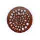 Filigrane en cuir rond 45 mm