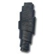 Tubetto Passante di Cuoio Sintetico 44x51mm