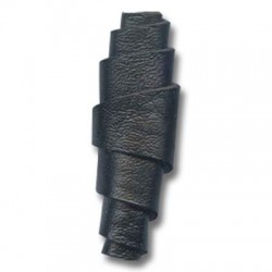 Synthetic (PU) Leather Tube 44x15mm